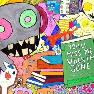 "You'll Miss Me When I'm Gone (and Other Lies)" 16x12-inch art print